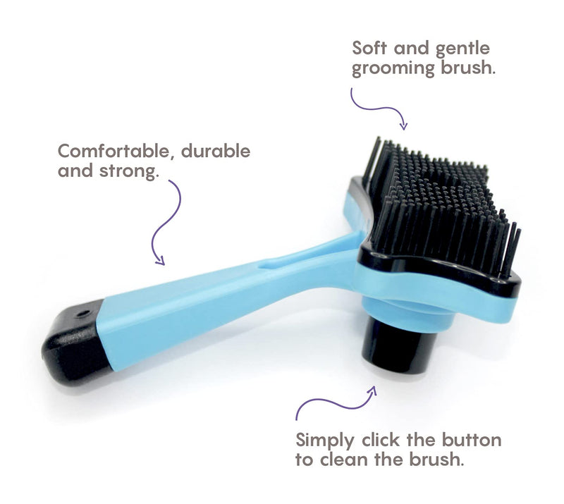 Dog brush grooming supplies for shedding | Cat brush comb good for deshedding hair | perfect for small dogs and for cats | CAVPET - PawsPlanet Australia