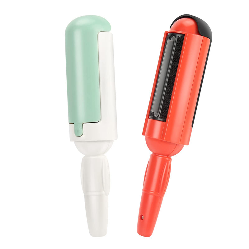 Zimuty lint roller for animal hair, reusable lint rollers for animal hair, animal hair remover for lint brush animal hair, animal hair lint roller for animal hair, animal hair roller for clothing (green) green - PawsPlanet Australia