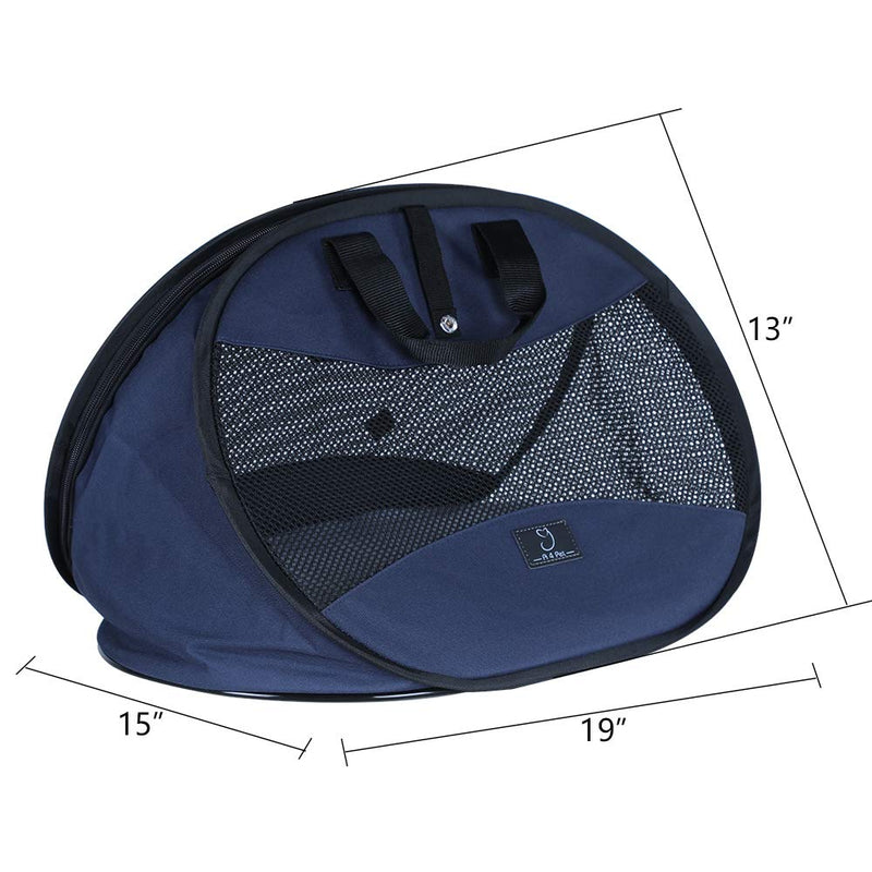 [Australia] - A4Pet Soft Sided Super Lightweight Cat Carrier for Travel, 19 x 15 x 13 Inches 