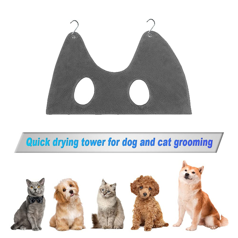 Pet Grooming Hammock Harness for Cats & Dogs, Restraint Bag for Small and Medium-Sized Pet, Dog Holder Pet Supplies Kit, Pet Stuff for Bathing and Trimming Nail with Nail Clippers, Pet Comb, Nail File - PawsPlanet Australia