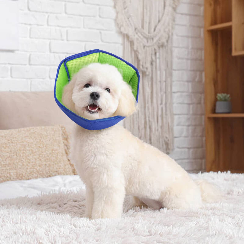 ROZKITCH Dog Cone After Surgery, Super Soft Dog Anti Licking Collar for Small Medium Large Dog, Breathable Adjustable Dog Recovery Collar for Pets Cat, Lightweight E-Collars Pet Cone L - PawsPlanet Australia