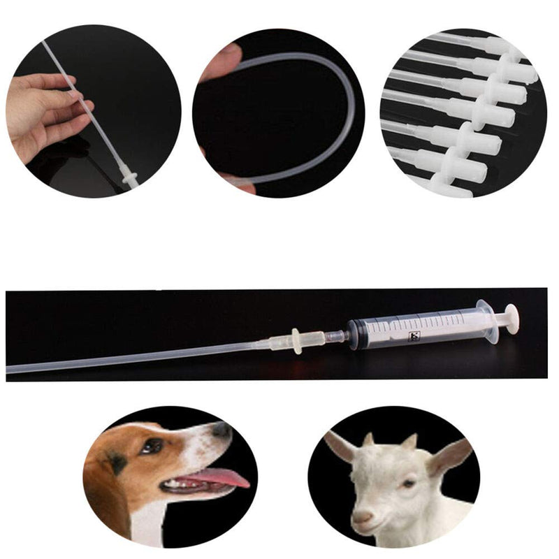 Weilan Flexible Artificial Insemination Pipe Catheter Disposable Breeding Tube Rod for Sheep Canie Dogs Pet,Individually Packaged 20 Pieces - PawsPlanet Australia