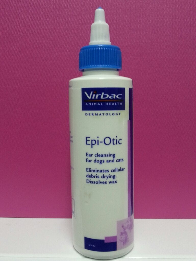 Virbac 006VRB01-4 4oz. Epi-Otic Otic Cleanser Ear Solution for Dogs and Cats - PawsPlanet Australia