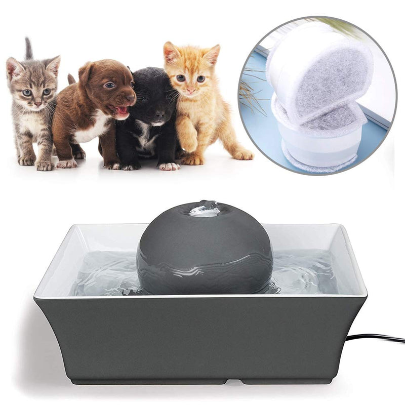 YOUTHINK Ceramic Filters for Fountains Pet Replacement Petsafe Filters Compatible for PetSafe Drinkwell,Avalon, Pagoda, Seascape, Sedona and 2 Gallon Pet Fountains - PawsPlanet Australia