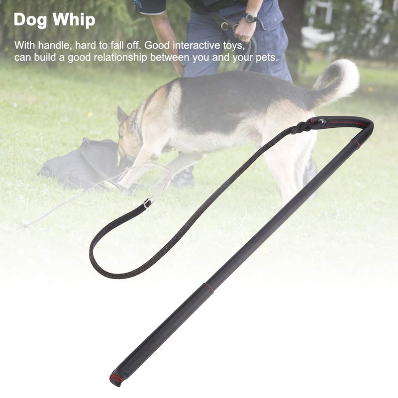 Zerodis Dog Whip, Artificial Cowhide Pet Training Agitation Whip Dog Training Whip for Medium Large Dogs - PawsPlanet Australia