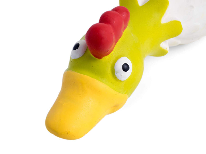 Petface Latex Chicken Squeak Dog Toy, Small - PawsPlanet Australia