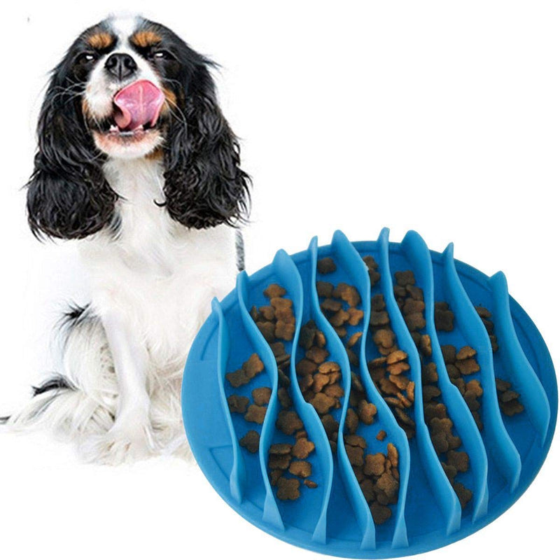 [Australia] - PIVBY Cat Fun Slow Feeder Bowl Interactive Stop Bloat Pet Dogs Bowl Prevent Choking Healthy Non-Toxic S:7.5 Inch 