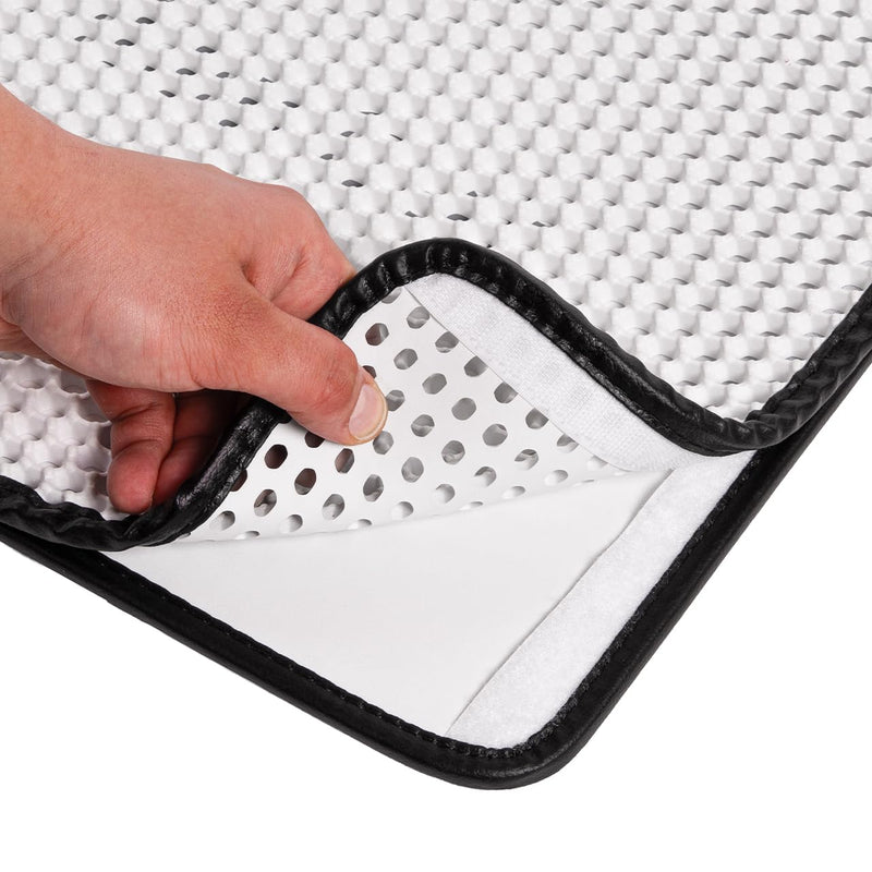 CanadianCat Company | Cat litter box mat cat litter mat white - underlay cat mat - waterproof double collection layer | approx. 53 x 45 cm - PawsPlanet Australia