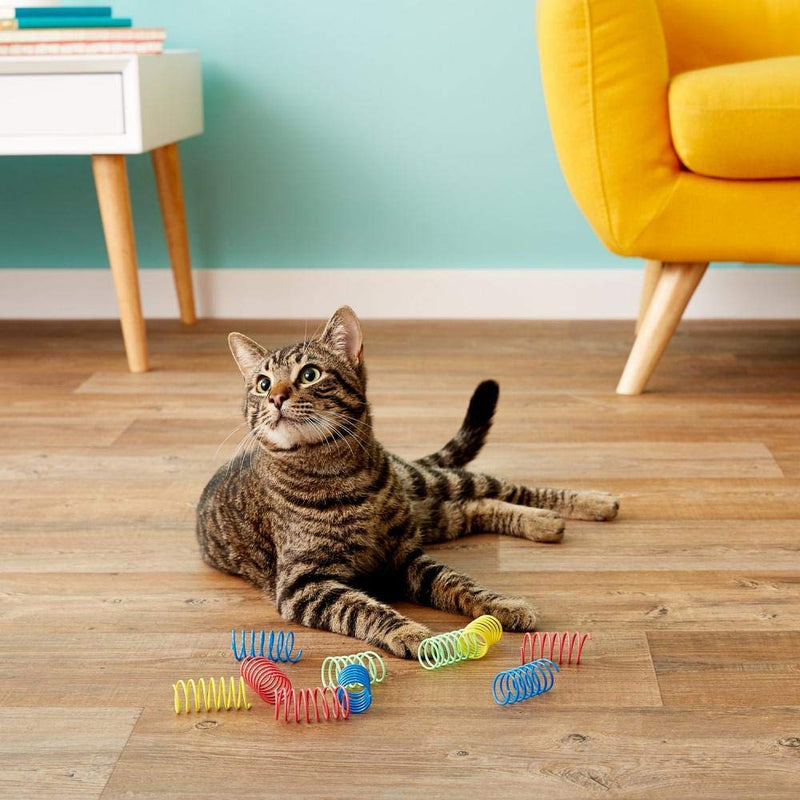 SPOT Ethical Products Ethical Wide Colorful Springs Cat Toy Multi - PawsPlanet Australia