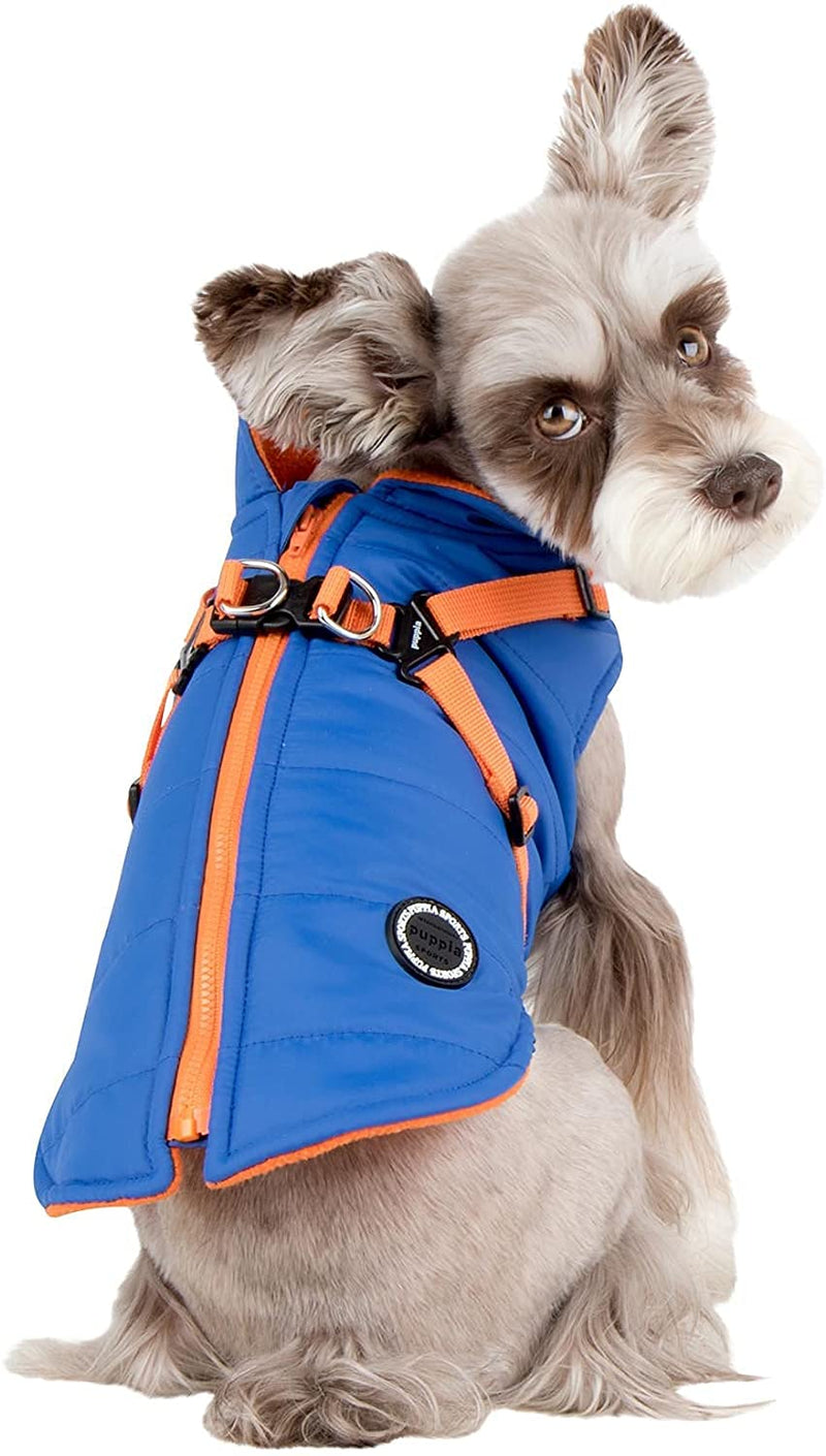 Puppia Mountaineer II Winter Vest, Small, Royal Blue - PawsPlanet Australia