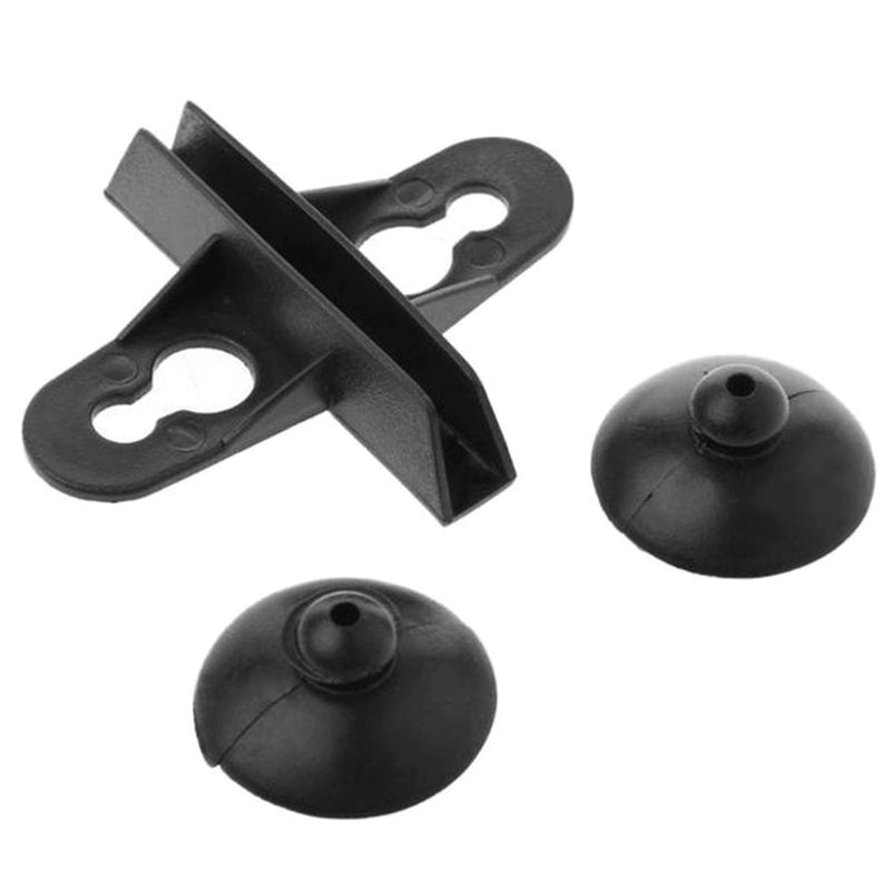 [Australia] - DGZZI Suction Cup Holder 8PCS Black Aquarium Fish Tank Breeding Divider Suction Cup Clip 