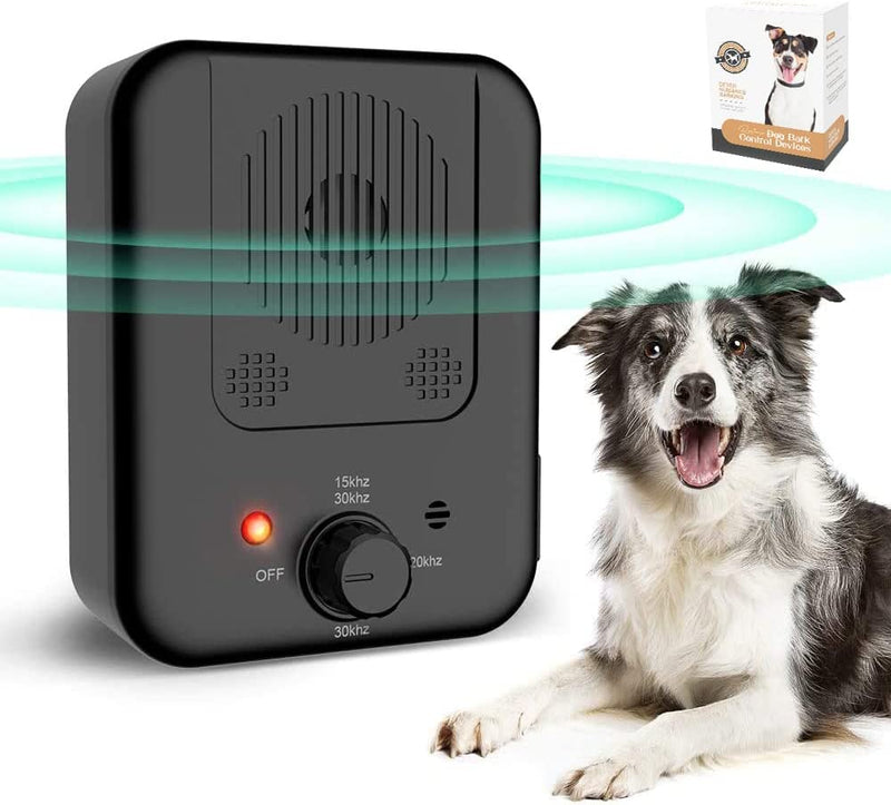 Anti Barking Device, 2-in-1 Bark Control Device and Dog Training, Ultrasonic Dog Barking Deterrent, Waterproof Bark Box, Outdoor Sonic Bark Deterrent - PawsPlanet Australia