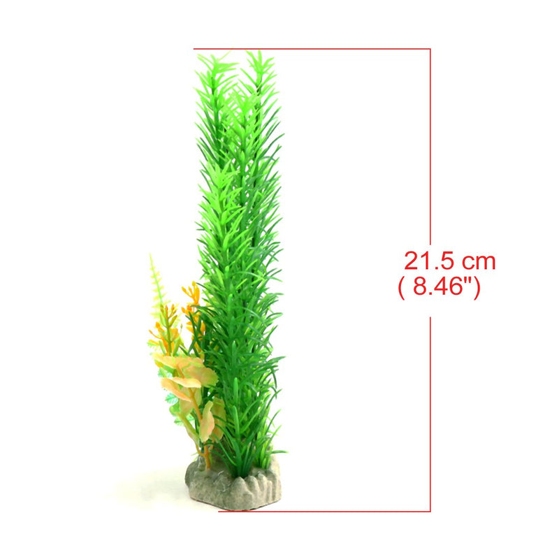 [Australia] - uxcell Plastic Lifelike Plant Aquarium Fish Betta Goldfish Tank Decoration for Aquatic Pets Green 