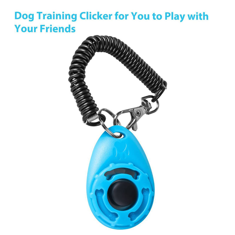 TIOVERY Dog Doorbells for Door Potty Training, Adjustable Door Bell for Housetraining Door Knob Go Outside, Include Dog Training Clickers, Collapsible Dog Bowl and Poop Bag Holder for Puppy Dogs - PawsPlanet Australia