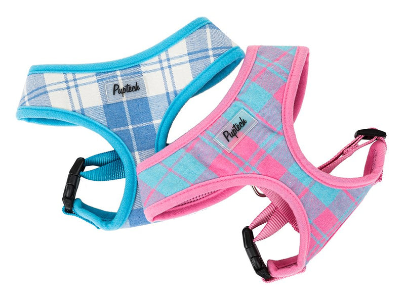 [Australia] - Soft Mesh Dog Harness Pet Puppy Comfort Padded Vest No Pull Harnesses XS Pink 