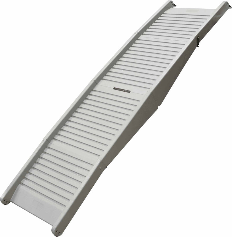 Barkhaus Dog Car Ramp - Fold up - Portable with Carry Handle 152 x 12 x 40 - Holds up to 50KG - PawsPlanet Australia