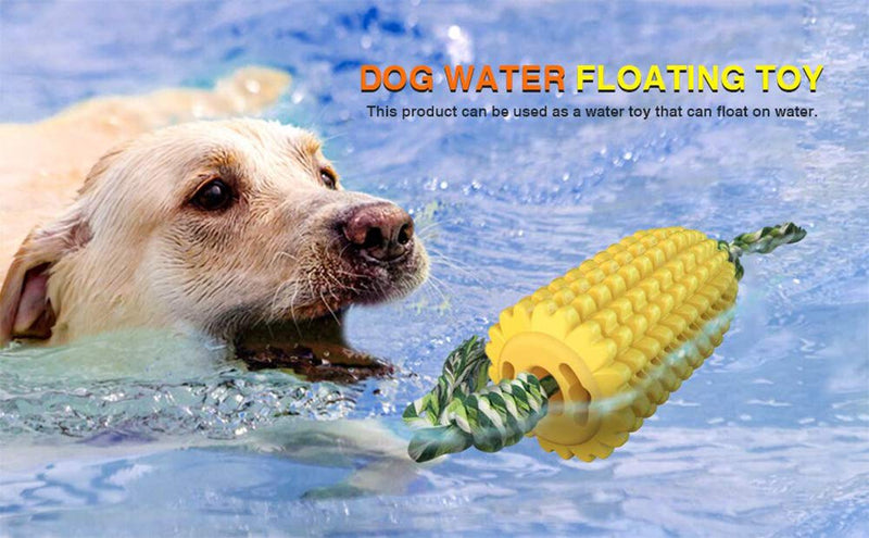 Dog Chew Toys, Puppy Toothbrush Clean Teeth Interactive Corn Toys, Dog Toys Aggressive Chewers Small Meduium Large Breed 4.4" corn stick - PawsPlanet Australia