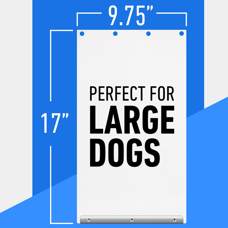 Extra Large Replacement Dog Door Flap Compatible with Ideal Pet Products Ruff Weather Pet Door - 9.75" x 17" - for Pets 36 to 90 lbs. - PawsPlanet Australia