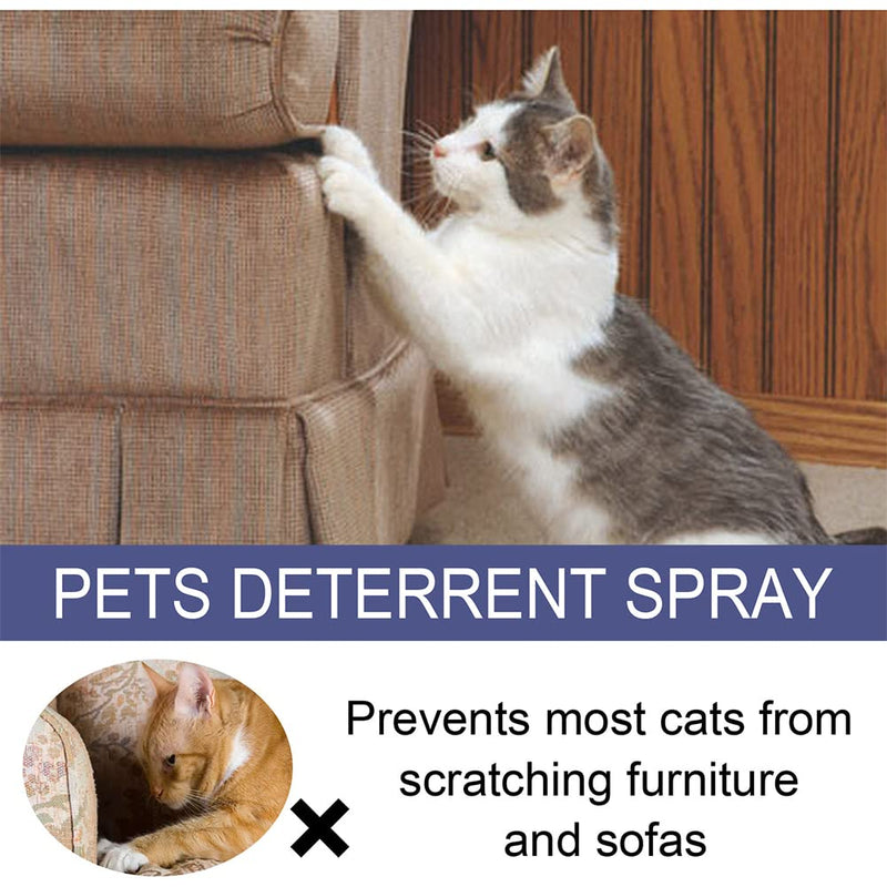 CBROSEY Pets Deterrent Spray, Scratch-Resistant Spray for Cats, Suitable for Plants, Furniture, Floors, Protects Your Home - PawsPlanet Australia