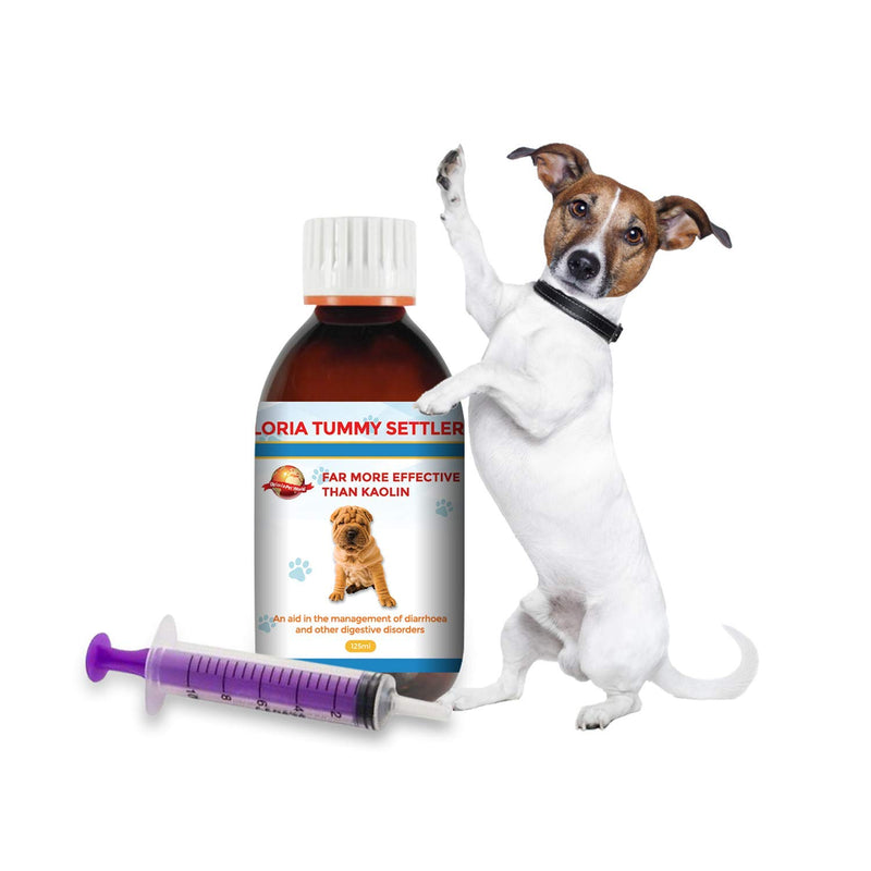 Uploria Pet World Fast Acting Diarrhoea Treatment For Dogs 100ml 100% Natural Effective Digestive Fix For Loose Stools, Stomach Upsets | .UK Manufactured - PawsPlanet Australia