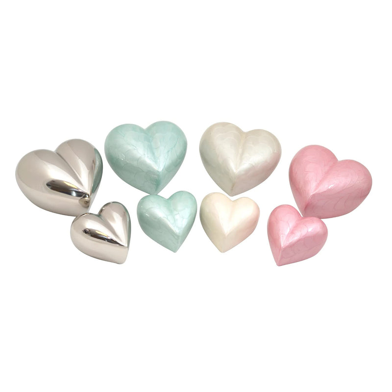 Urns UK Cremation Memorial Heart Keepsake Urn Margate, Red 3" Small 3" Heart Red - PawsPlanet Australia