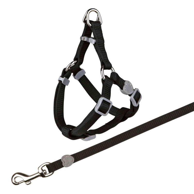 Trixie 41891 Cat Set of Harness and Lead Nylon 26-37 cm / 10 mm 26-37 cm/10 mm - PawsPlanet Australia