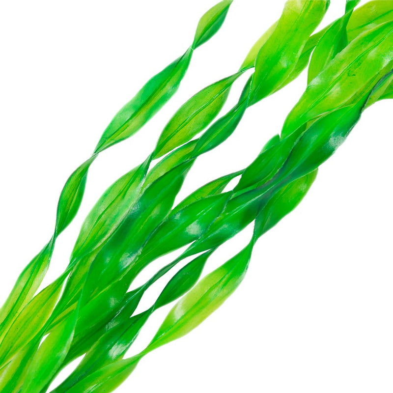 [Australia] - CousDUoBe 11 Pack Artificial Seaweed Decor，Used for Household and Office Aquarium Simulation Plastic Seaweed Water Plants（12 inches） 11-pack Green Dress 