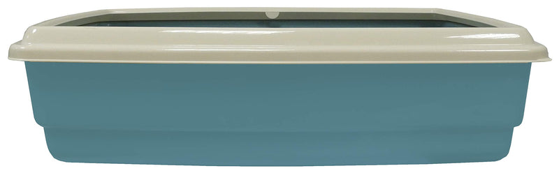 Agrobiothers Cat Litter Tray with Rim and Scoop 44x34x11 cm 44 x 34 x 11 cm - PawsPlanet Australia