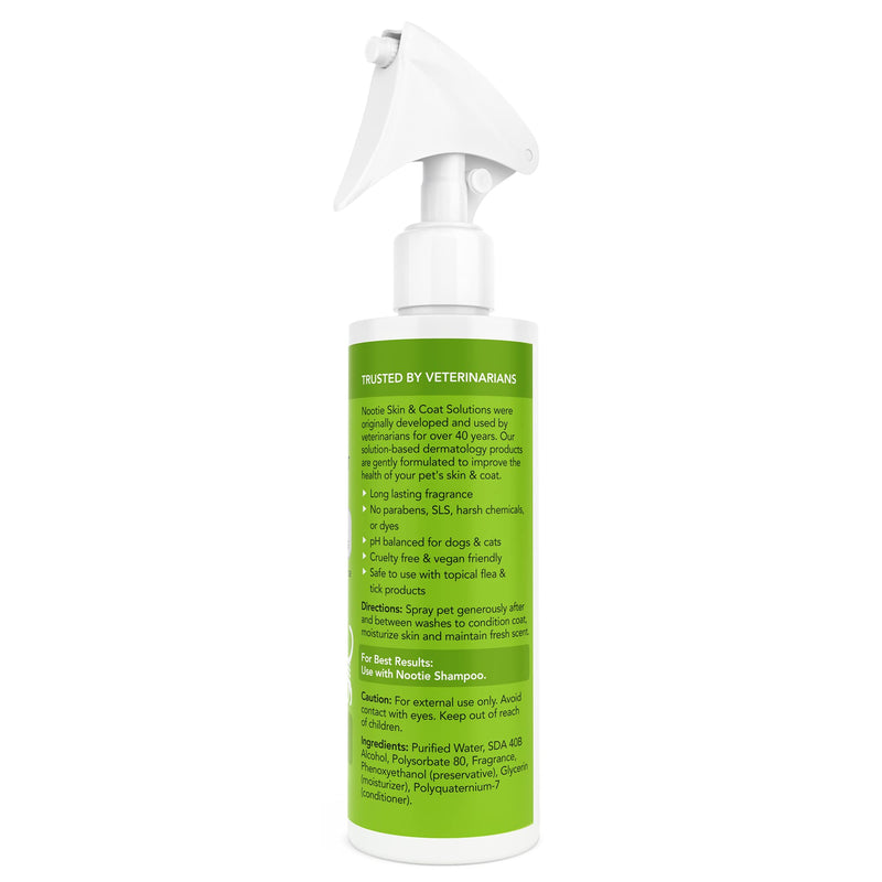 Nootie Daily Spritz Pet Conditioning Spray - Dog Conditioner for Sensitive Skin - Long Lasting Fragrance - No Parabens, Sulfates, Harsh Chemicals or Dyes - Revitalizes Dry Skin & Coat - Various Scents 8 oz _Cucumber Melon Cucumber Melon - PawsPlanet Australia