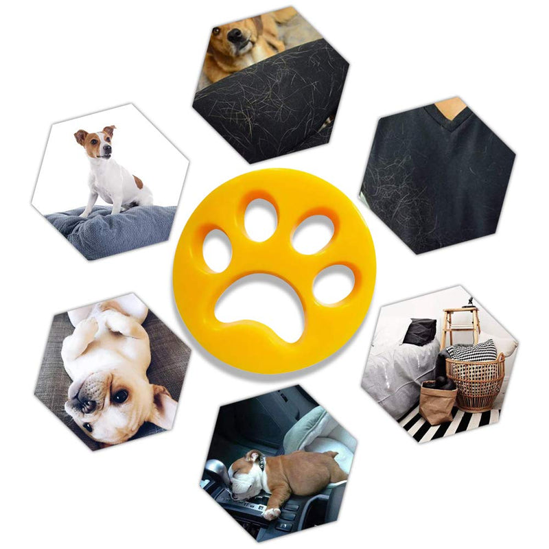 De.Zev Pack of 3 pet hair removers, pet hair removers for laundry, pet hair removers for all pets, cat fur, dog hair, non-toxic reuse lint pet hair remover - PawsPlanet Australia