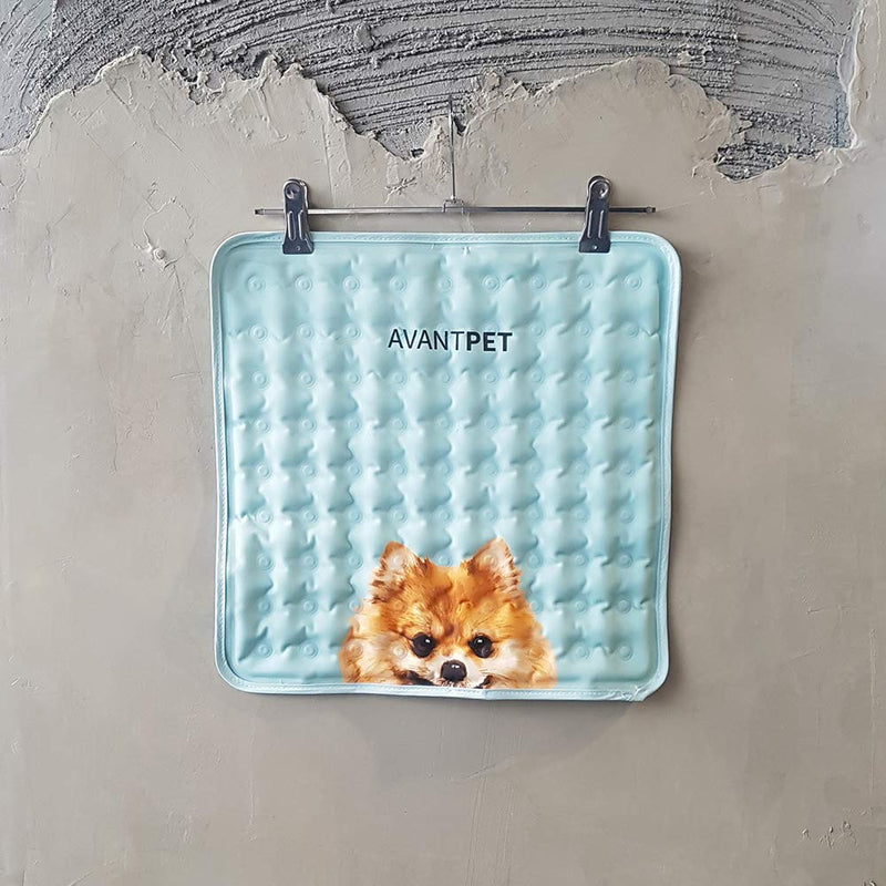 [Australia] - AVANTPET] Reversible Comfortable Pet Cooling Pads for Cats and Dogs, Cooling Gel pad, Pressure Activated Self Cooling Dog Sleeping Bed, Keep a Pet Cool on Hot Weather Pomeranian X-Small 