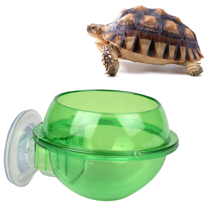 Balacoo 2PCS Suction Cup Reptile Feeder Anti-Escape Reptile Food Bowl For Tortoise Gecko Snakes Chameleon Iguana - PawsPlanet Australia