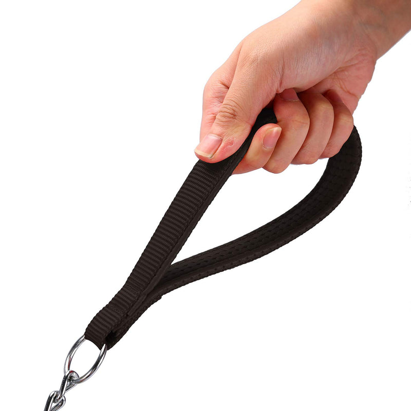 [Australia] - JuWow Heavy Duty Chain Dog Leash 3.6 Foot /5.4 Foot Medium 