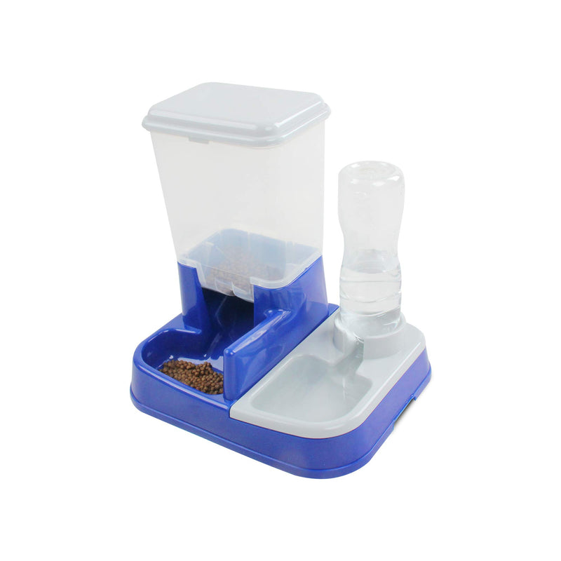 [Australia] - Automatic Pet Dog Cat Food and Water Feeder Set for Dogs Cats Puppy Kitten Auto Food Dispenser Feeding Bowl 5L 