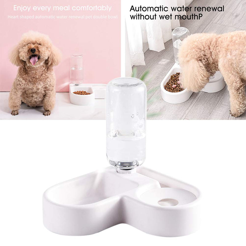 [Australia] - Pet Bowl Large Capacity Cats Dogs Puppy Drinking Container Kitten Feeders PP sy Clean Leakproof Home Automatic Water Dispenser Food Dish 