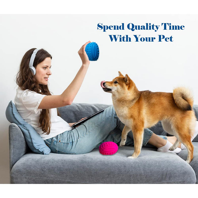 Dog ball and Fetch Game teathing Ball Toys Dogs Exercise Training for Large Medium Small Dogs Hands Free Ball Free Pick Up and Throw Play Toy for Puppy Exercise & Training Dog Teething Ball - PawsPlanet Australia