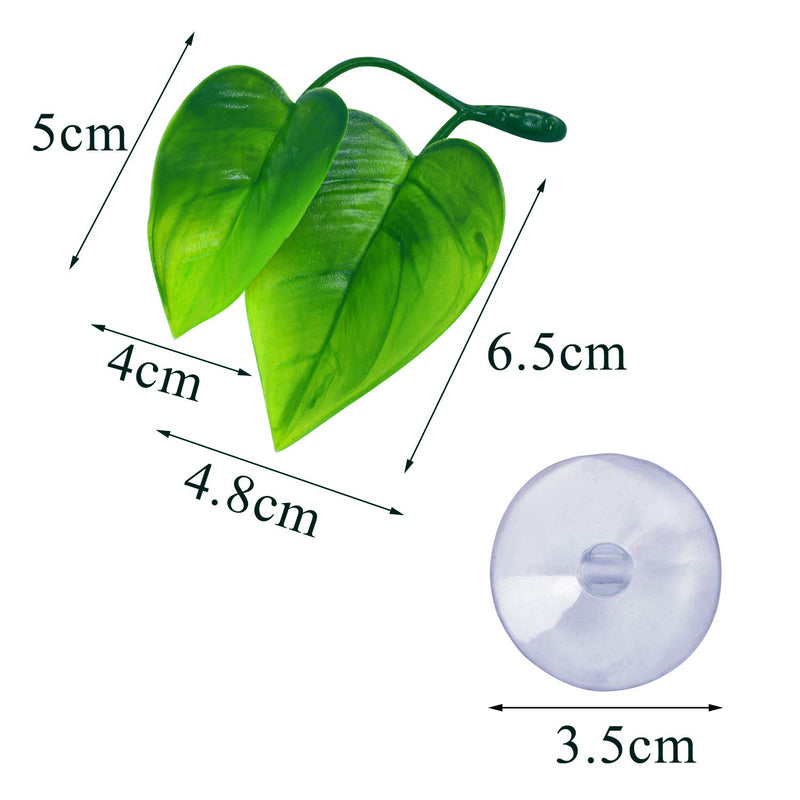 URATOT 4 Pack Betta Fish Leaf Pad Simulating The Natural Habitat for Betta Spawning Grounds Breeding Resting Bed - PawsPlanet Australia