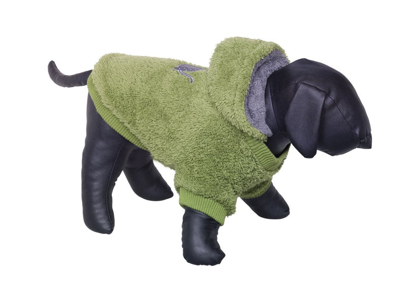 Nobby Dog Coat Teddy grey/green Rückenlänge: 29 cm - PawsPlanet Australia