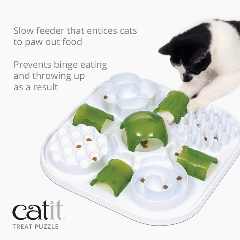 Catit Play Treat Puzzle Slow Feeder - PawsPlanet Australia