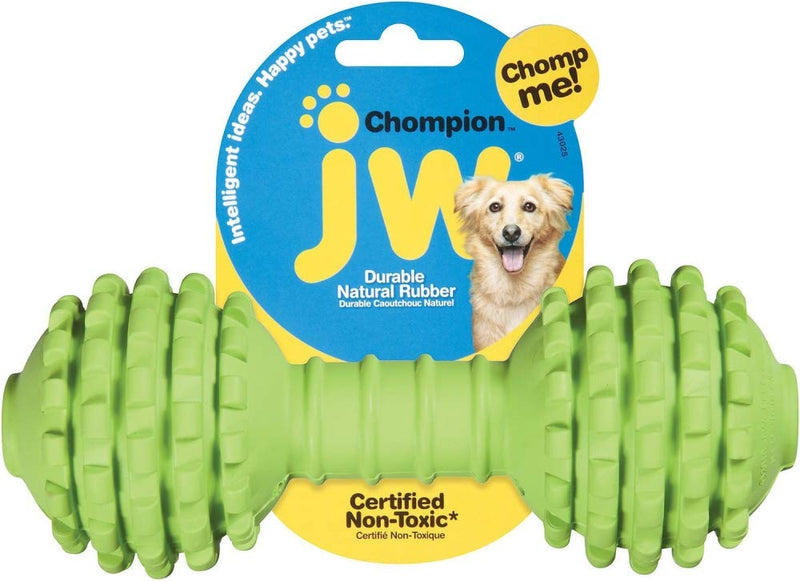 [Australia] - JW Pet Company Chompion Dog Toy (Colors Vary) Middleweight (5.75" x 2.25" x 5.25") 