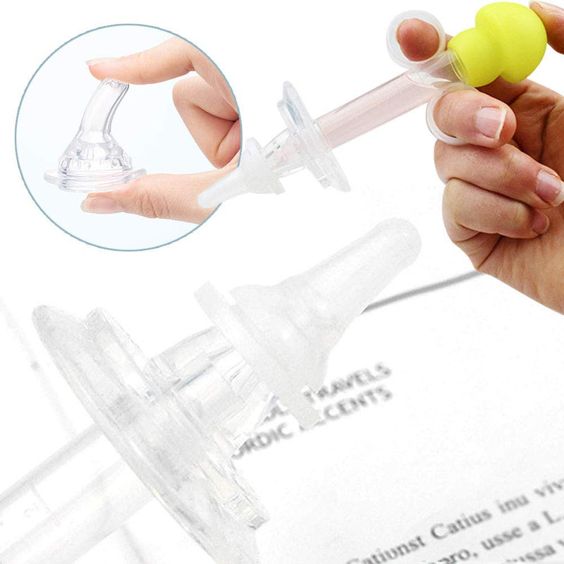 onebarleycorn - Pet Dog Cat Pill Gun,Cat Pill Popper Dog Pill Pusher Cat Feeding Syringe Capsule Tablet Soft Tip Piller Device Teat Nipple Feeder for Dogs cats - PawsPlanet Australia