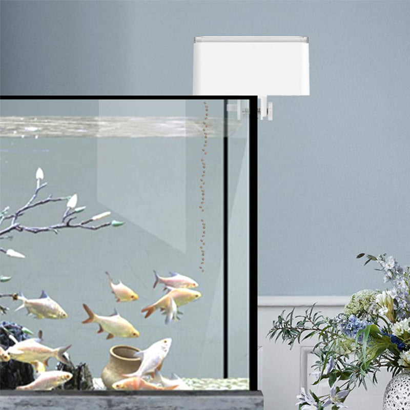 [Australia] - Shyfish Mini Automatic Fish Feeder Auto Fish Feeder Smart Timer Small Fish Feeder Fish Food Dispenser for Aquarium and Fish Tank 