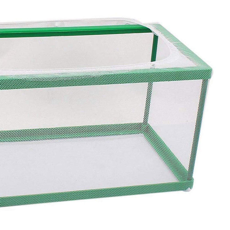 POPETPOP Breeder Box for Fish Tank - Aquarium Breeder Net Fish Isolation Box, Hatching Box,Fish Spawning Incubator, Water Isolation Net Hatchery(26.5x15x15cm) - PawsPlanet Australia