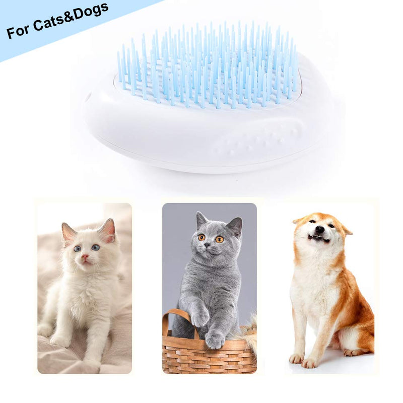 [Australia] - Dog Brush Cat Brush,Pet Shedding Grooming Massage Bathing Brush,Anti-Skid Rubber Comb For Long & Short Hair Pets Dogs Cats 