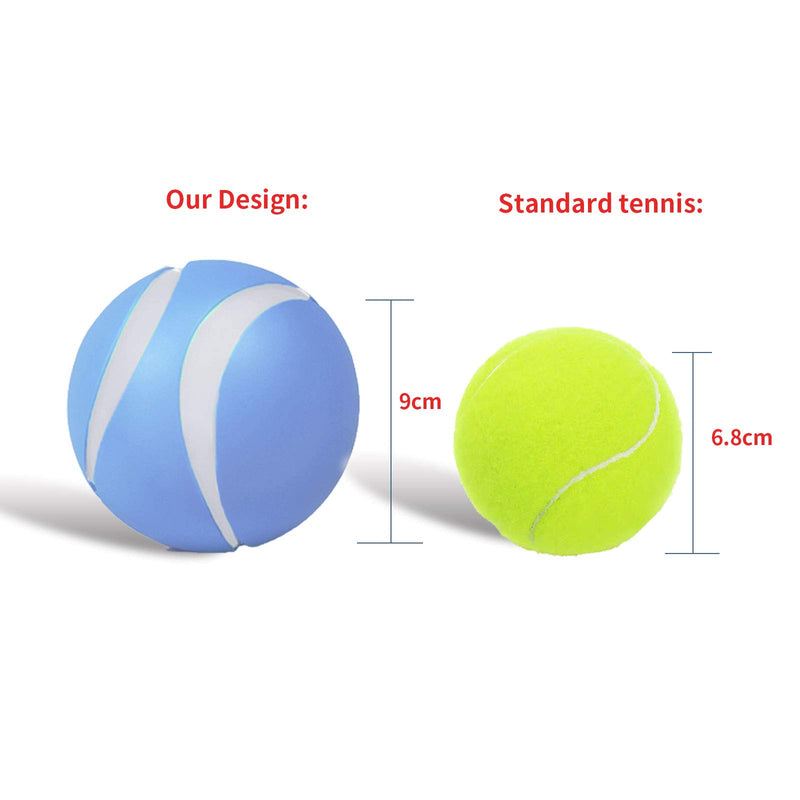 Smart Interactive Pets Ball Automatic Dog Ball Toy Remote Control Pet Toy Ball with USB Rechargeable Dog Self Entertainment Toy Exercise Chaser Ball with RGB LED Light Blue - PawsPlanet Australia