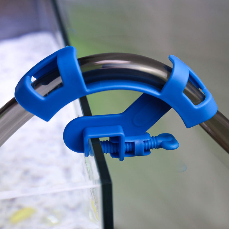 [Australia] - Aqua KT Aquarium Water Pipe Tube Clamp Holder Mounting Clip Adjustable for Fish Tank 