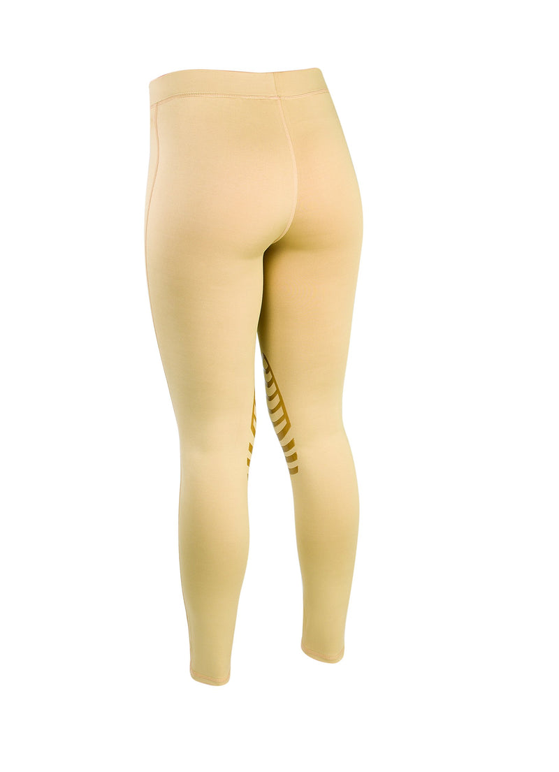 Saxon. Essential Ladies Riding Tights Beige: Size 26 - PawsPlanet Australia