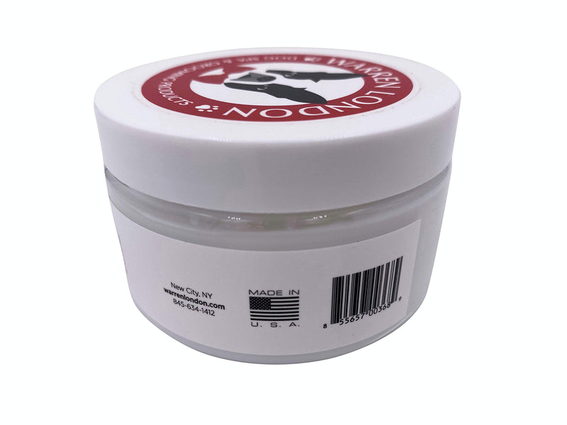 Warren London Hydrating Butter- Leave in Dog Conditioner for Dry Skin & Coat- Dog Balm for Paws and Nose- Made in USA Unscented Balm For Nose & Paw 4 Ounce - PawsPlanet Australia