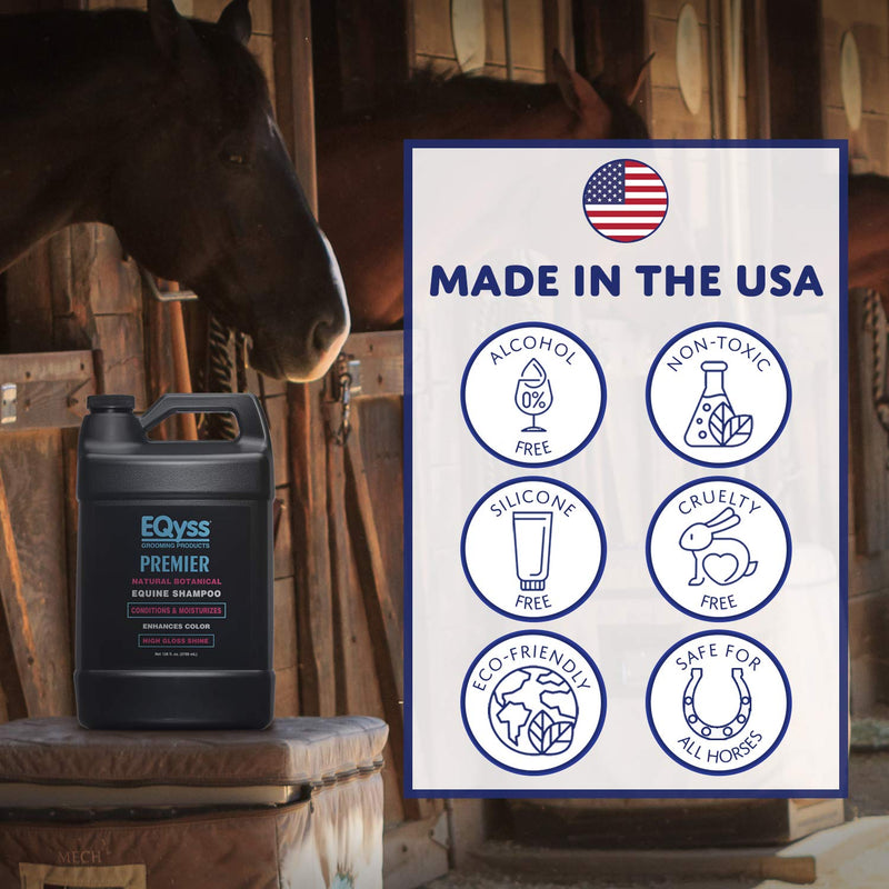 [Australia] - Eqyss Premier Equine Shampoo - Makes Your Horse or Pony Shiny and Radiant 32 Ounce 