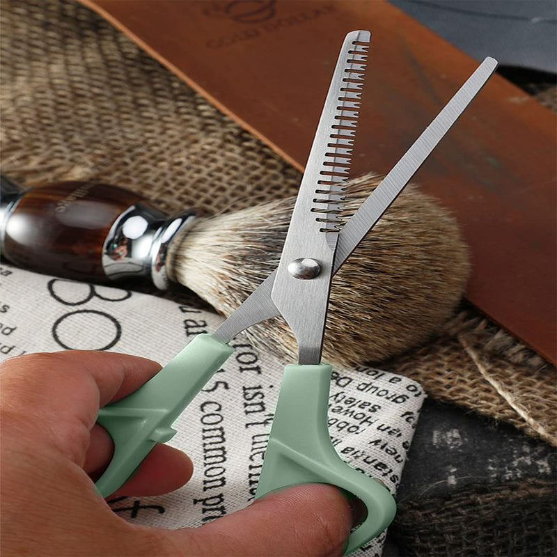 Dog scissors, professional fur scissors, dog set (cat dog grooming thinning scissors & straight hair scissors) for grooming dogs, cats, pets. Bring a comb to smooth pet hair - PawsPlanet Australia